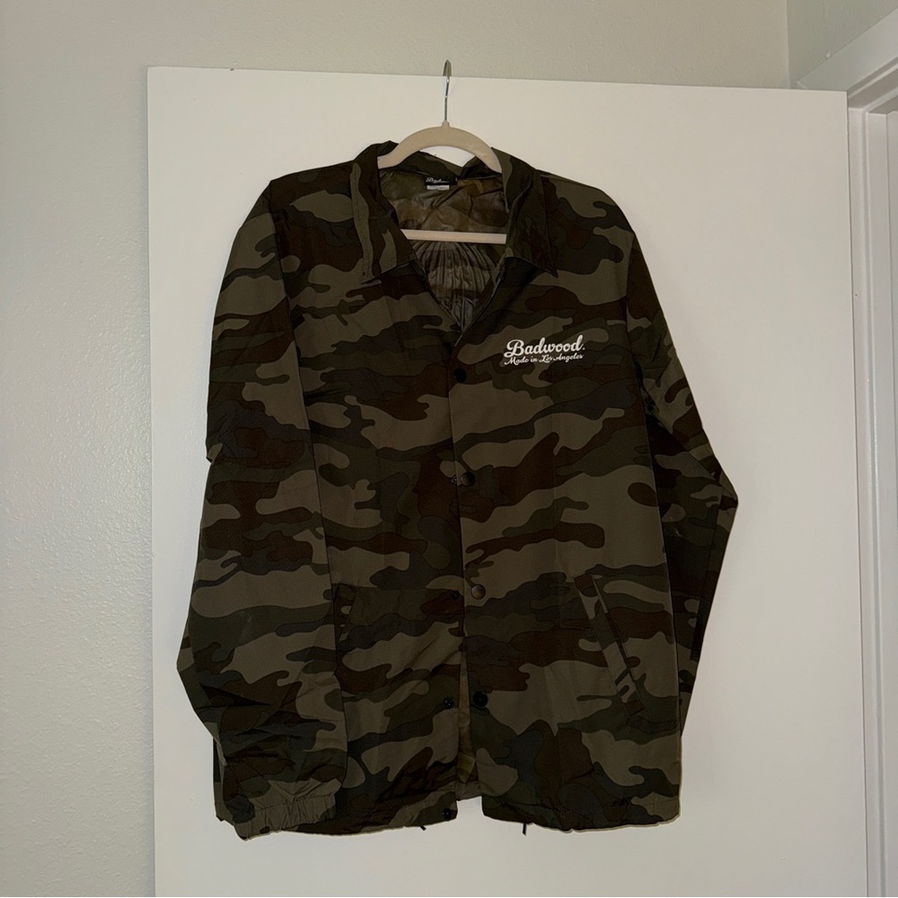 Badwood unisex Camouflage windbreaker